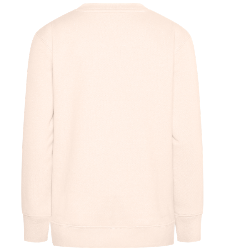 Opa's Favoriet Design - Comfort Kids Sweater_LIGHT PEACH ROSE_back