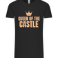 Queen of the Castle Design - Comfort Unisex T-Shirt_DEEP BLACK_front