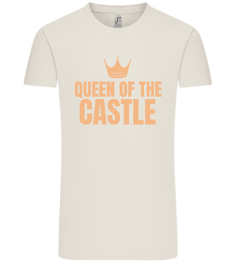 Queen of the Castle Design - Comfort Unisex T-Shirt_ECRU_front