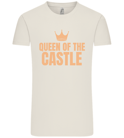 Queen of the Castle Design - Comfort Unisex T-Shirt_ECRU_front