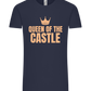 Queen of the Castle Design - Comfort Unisex T-Shirt_FRENCH NAVY_front