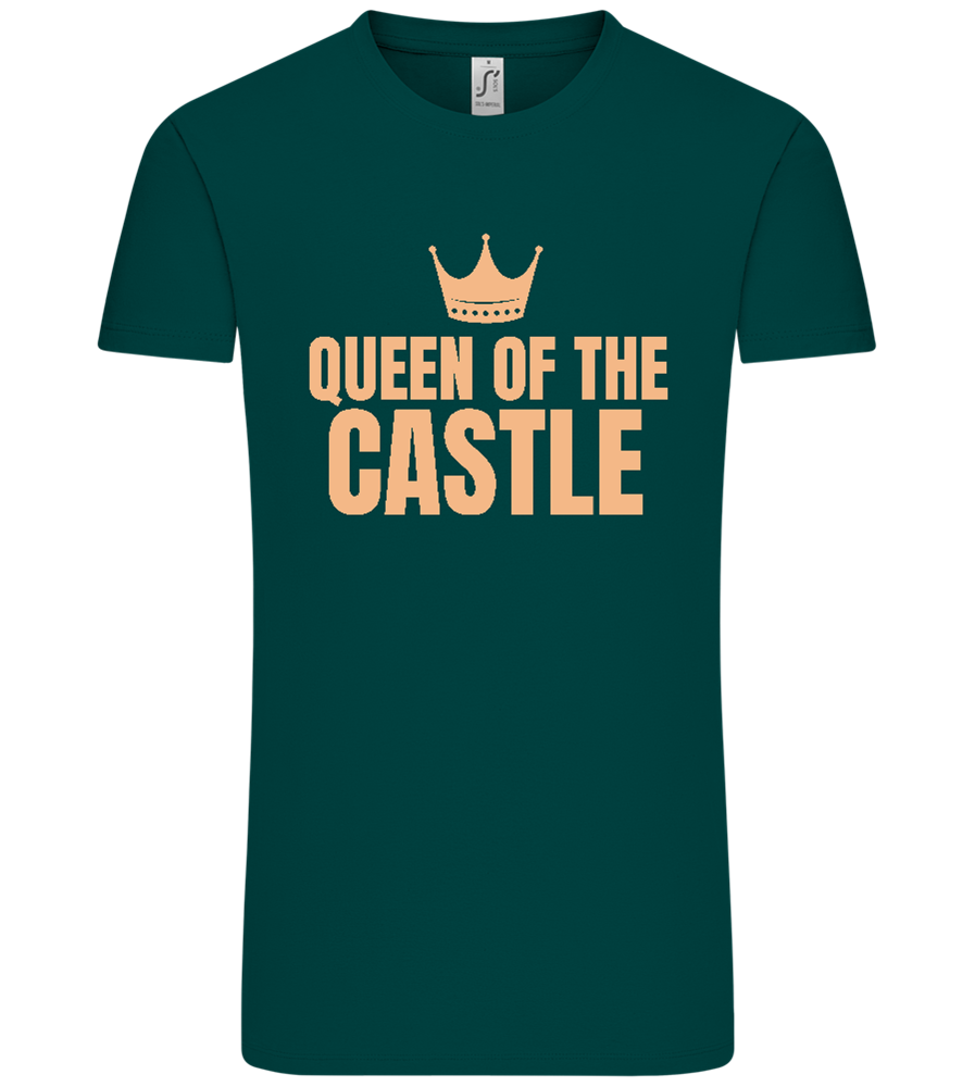 Queen of the Castle Design - Comfort Unisex T-Shirt_GREEN EMPIRE_front