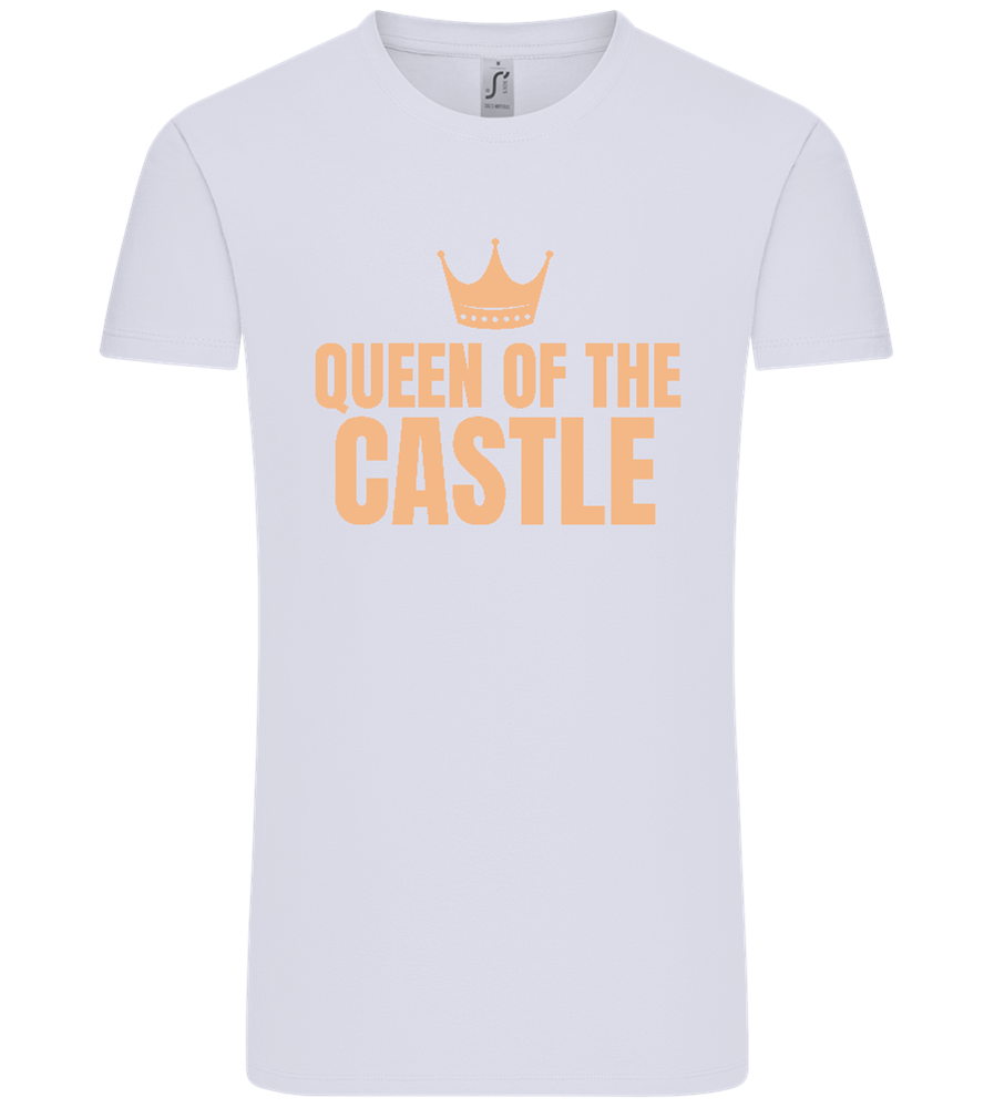 Queen of the Castle Design - Comfort Unisex T-Shirt_LILAK_front