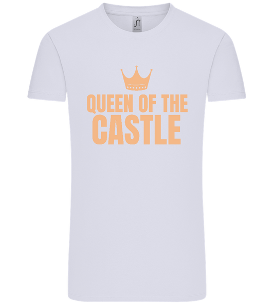 Queen of the Castle Design - Comfort Unisex T-Shirt_LILAK_front