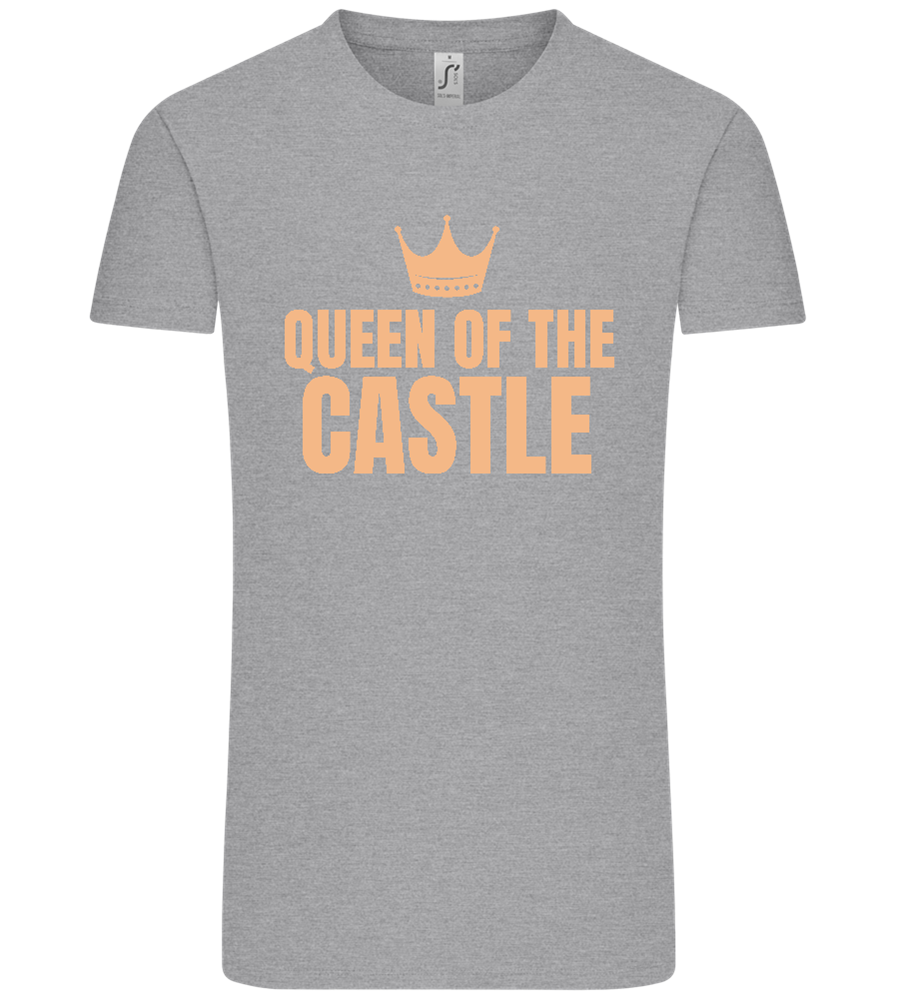 Queen of the Castle Design - Comfort Unisex T-Shirt_ORION GREY_front