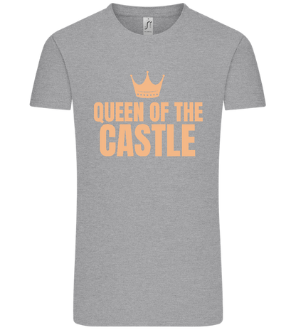 Queen of the Castle Design - Comfort Unisex T-Shirt_ORION GREY_front