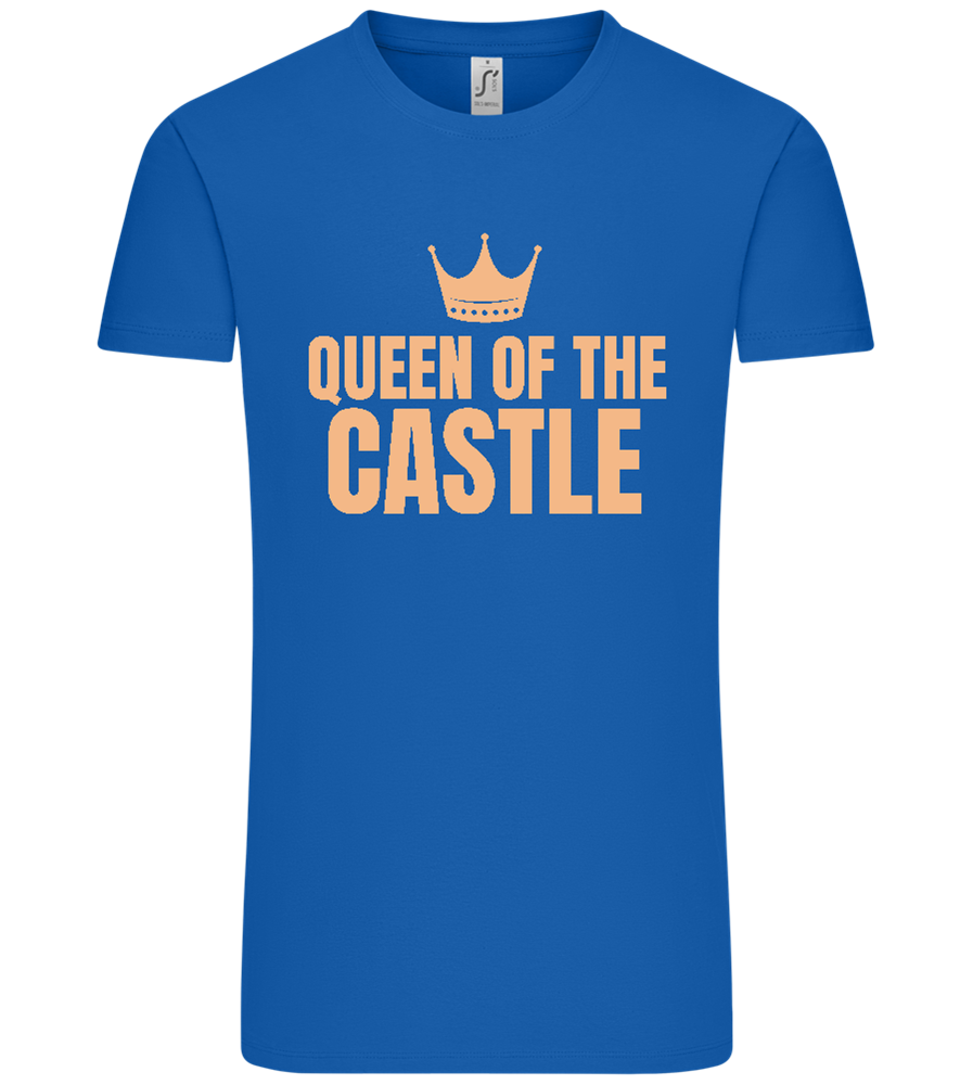 Queen of the Castle Design - Comfort Unisex T-Shirt_ROYAL_front