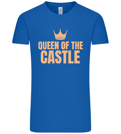 Queen of the Castle Design - Comfort Unisex T-Shirt_ROYAL_front