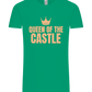 Queen of the Castle Design - Comfort Unisex T-Shirt_SPRING GREEN_front