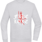 Fake Love Design - Comfort Essential Unisex Sweater_ORION GREY II_front