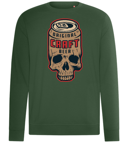 Craft Beer Design - Comfort unisex sweater_GREEN BOTTLE_front