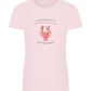 Cause For Weight Gain Design - Comfort women's fitted t-shirt_LIGHT PINK_front