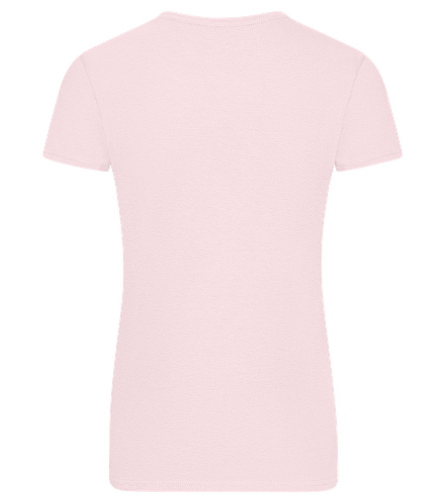 Cause For Weight Gain Design - Comfort women's fitted t-shirt_LIGHT PINK_back