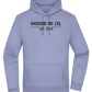 Rauchend Ins Ziel Design - Premium Essential Unisex Hoodie_BLUE_front