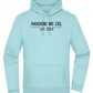 Rauchend Ins Ziel Design - Premium Essential Unisex Hoodie_POOL BLUE_front