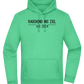 Rauchend Ins Ziel Design - Premium Essential Unisex Hoodie_SPRING GREEN_front