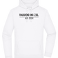 Rauchend Ins Ziel Design - Premium Essential Unisex Hoodie_WHITE_front