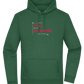 Express Yourself Design - Premium Essential Unisex Hoodie_GREEN BOTTLE_front