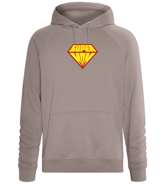 Super Mom Logo Design - Comfort unisex hoodie_CHARCOAL CHIN_front