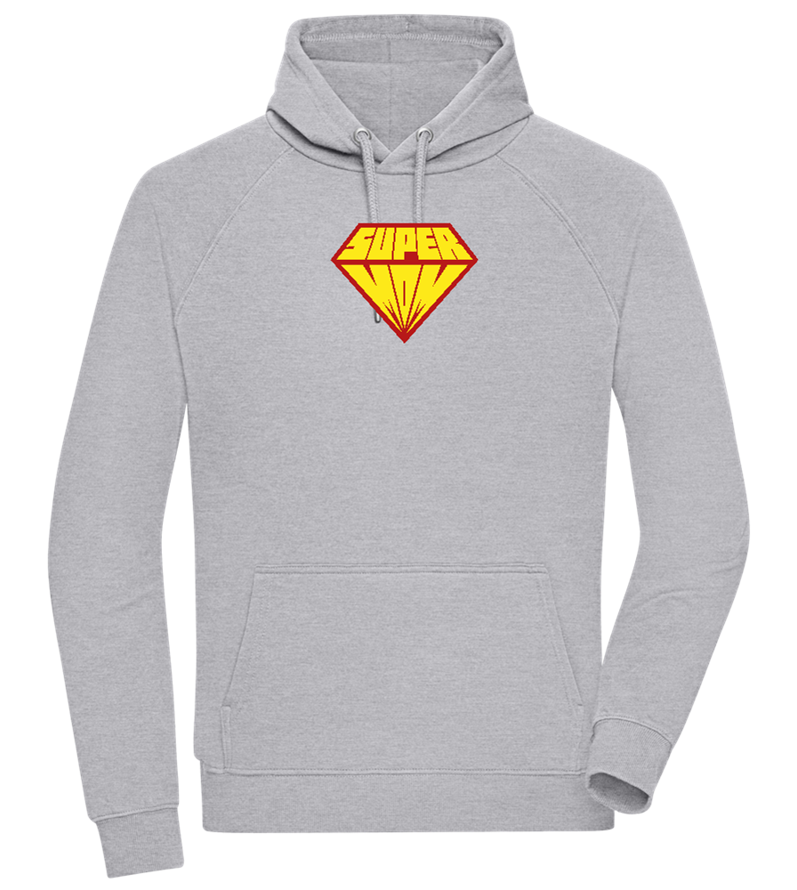 Super Mom Logo Design - Comfort unisex hoodie_ORION GREY II_front
