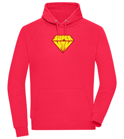 Super Mom Logo Design - Comfort unisex hoodie_RED_front