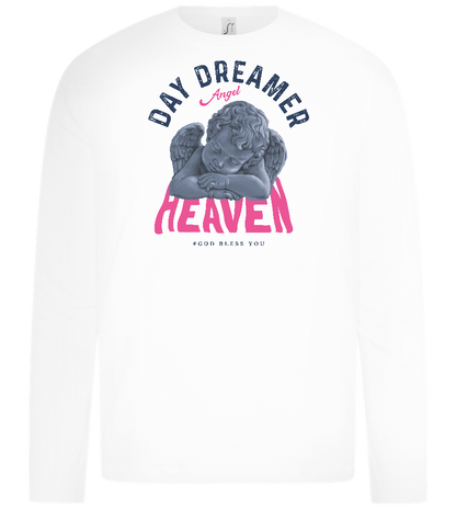 Day Dreamer Design - Premium kids long sleeve t-shirt_WHITE_front