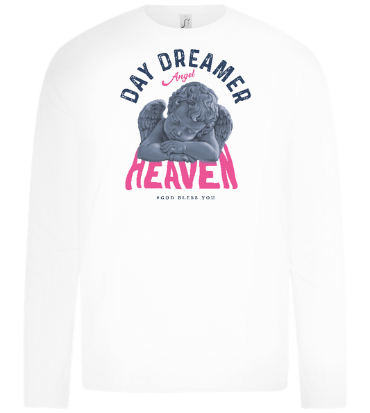 Day Dreamer Design - Premium kids long sleeve t-shirt_WHITE_front