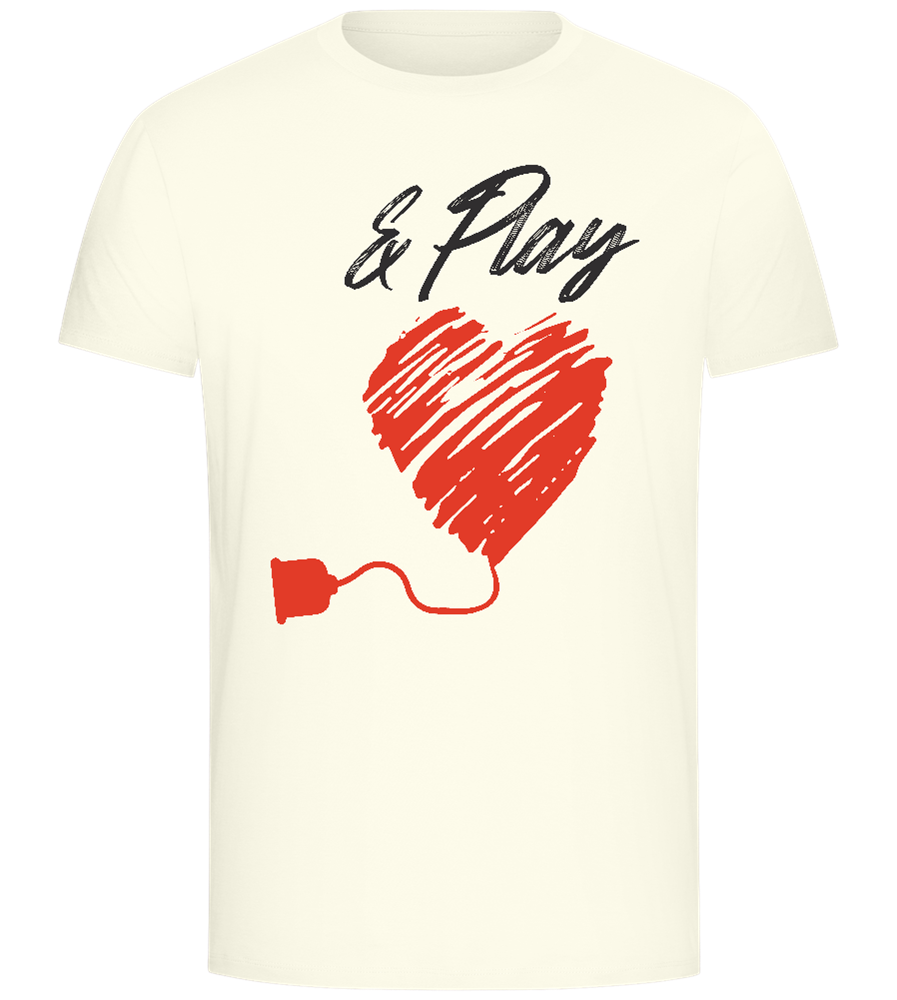 And Play Design - Comfort Unisex T-Shirt_ECRU_front