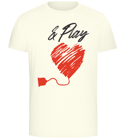 And Play Design - Comfort Unisex T-Shirt_ECRU_front