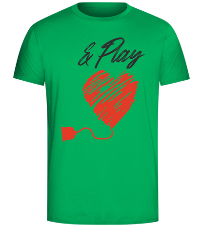 And Play Design - Comfort Unisex T-Shirt_SPRING GREEN_front