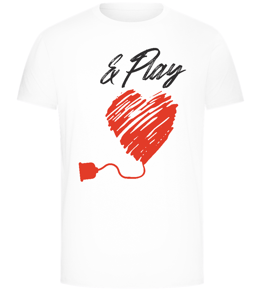 And Play Design - Comfort Unisex T-Shirt_WHITE_front