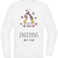 Unicorns Are Real Design - Comfort Essential Unisex Sweater_WHITE_front