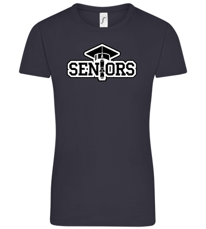 Senior Design - Comfort women's t-shirt_MARINE_front