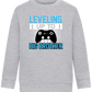 Leveling Up To Big Brother Design - Comfort Kids Sweater_ORION GREY II_front