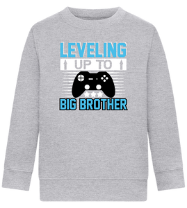 Leveling Up To Big Brother Design - Comfort Kids Sweater