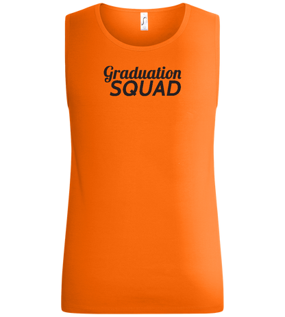 Graduation Squad Design - Basic men's tank top_ORANGE_front