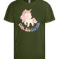 Cool Big Sister Unicorn Design - Basic kids t-shirt_ARMY_front