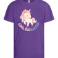 Cool Big Sister Unicorn Design - Basic kids t-shirt_DARK PURPLE_front