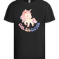 Cool Big Sister Unicorn Design - Basic kids t-shirt_DEEP BLACK_front