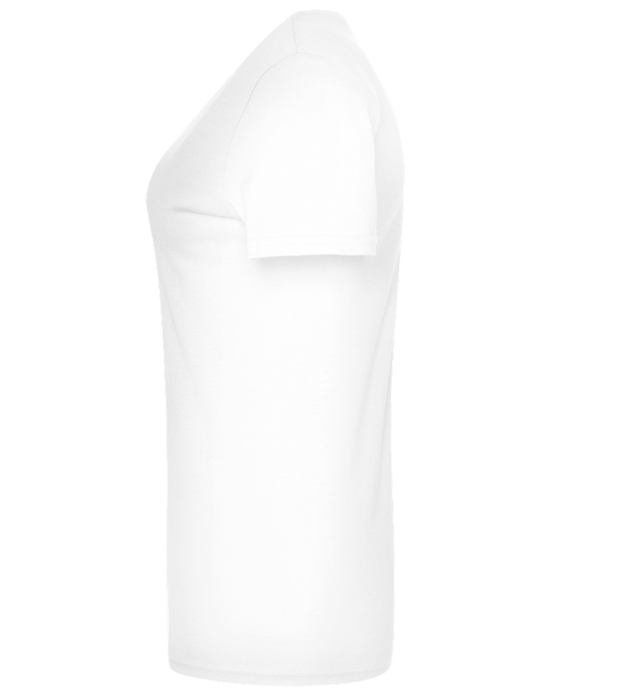 Sagrada Familia in Barcelona Design - Basic women's t-shirt_WHITE_left