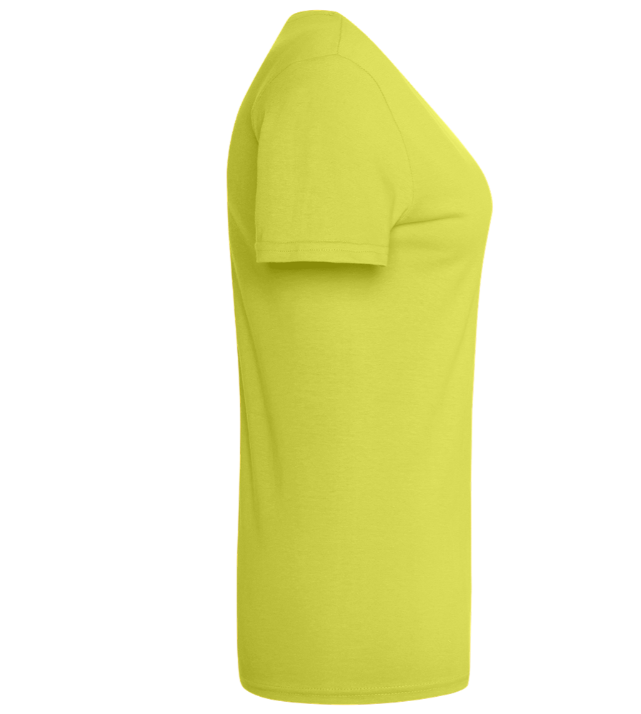 Sagrada Familia in Barcelona Design - Basic women's t-shirt_GREEN APPLE_right