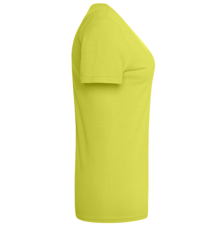 Sagrada Familia in Barcelona Design - Basic women's t-shirt_GREEN APPLE_right