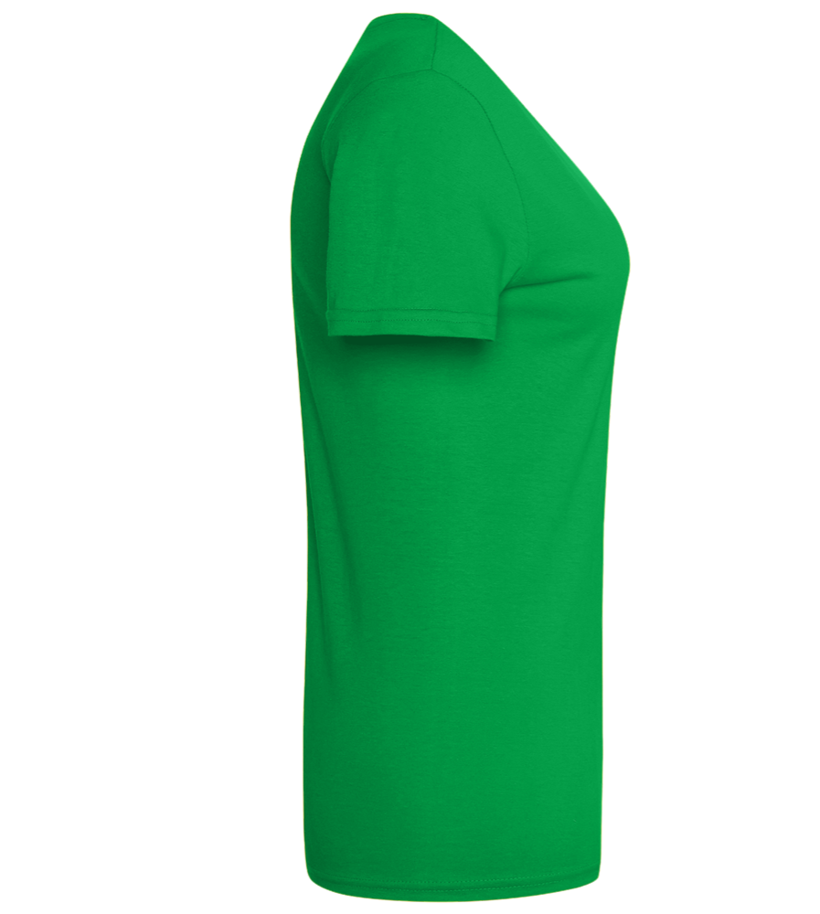 Sagrada Familia in Barcelona Design - Basic women's t-shirt_MEADOW GREEN_right