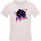 Retro Panther 1 Design - Comfort kids fitted t-shirt_LIGHT PINK_front
