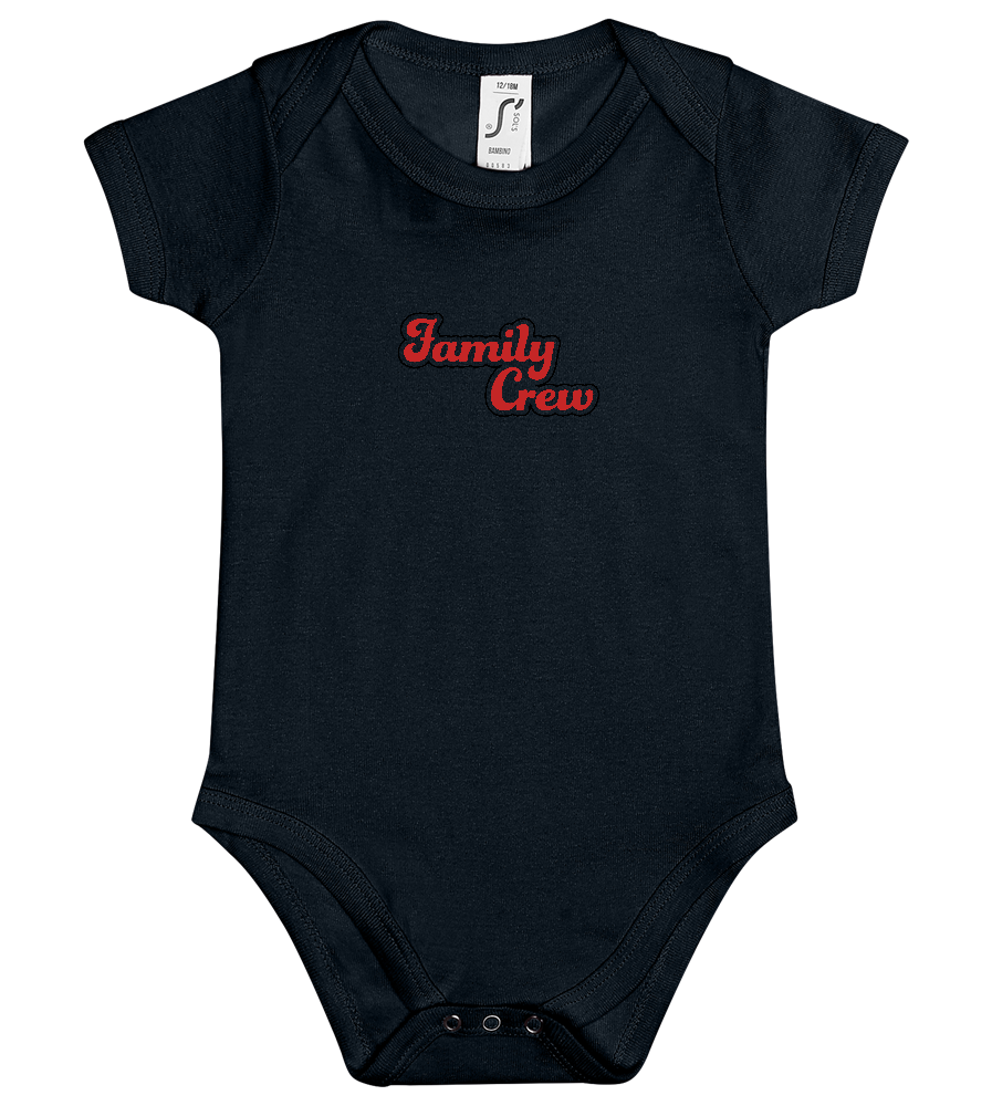 Family Crew Design - Baby bodysuit_BLACK_front