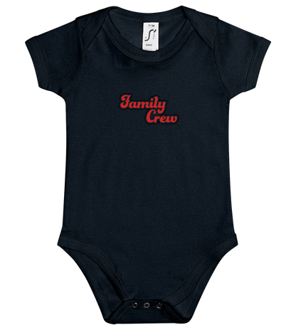 Family Crew Design - Baby bodysuit_BLACK_front