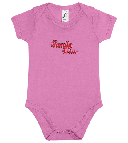 Family Crew Design - Baby bodysuit_PINK ORCHID_front