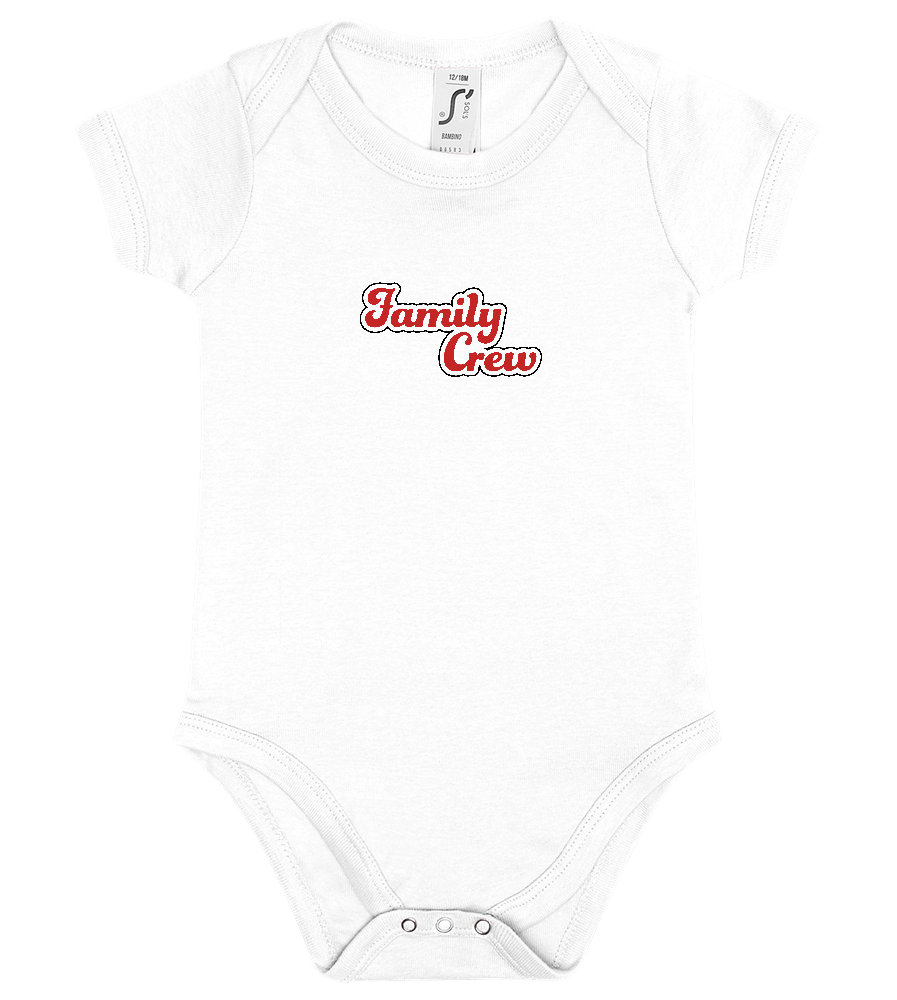 Family Crew Design - Baby bodysuit_WHITE_front