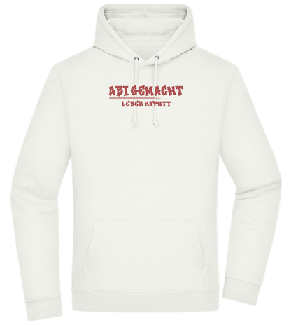 Abi Gemacht Leber Kaputt Design - Premium Essential Unisex Hoodie_CREAMY GREEN_front