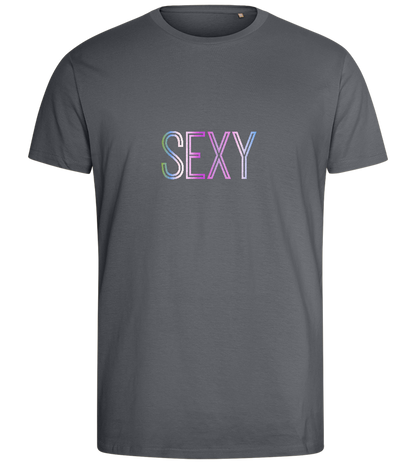 Sexy Design - Comfort men's fitted t-shirt_MOUSE GREY_front